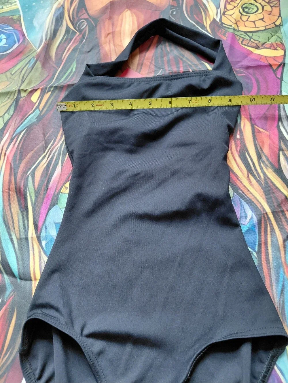 NWT Capezio Black One-Piece Dance Leotard XS Girls